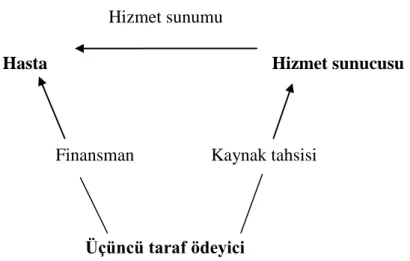 Şekil 6. Sağlık Hizmetleri Üçgeni 