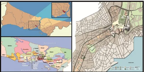 ġekil 3.1.AraĢtırma alanının konumu 