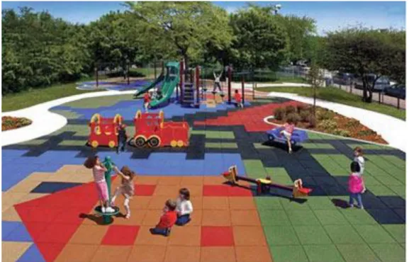 Şekil 2.15. Karo kauçuk desenli alan çalışması ( http://www.yapidekorasyon360.com , Erişim 