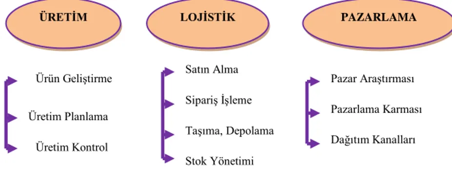 Şekil 6: Entegre Lojistik Sistemi 