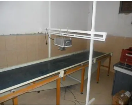 Şekil 3.8. Mikrodalga test ünitesi 
