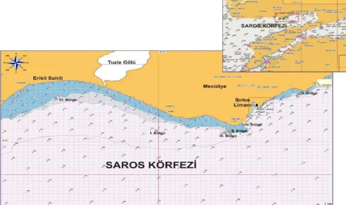 ġekil 7.3.  Yapay resif projesi çalıĢma alanı 