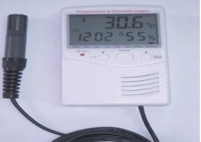 Şekil 3.3. Nem ve sıcaklık ölçer (Humidity / Temperaturemeter) 