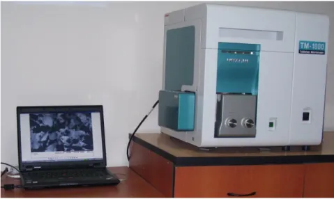Şekil 3.15. Taramalı elektron mikroskobu 