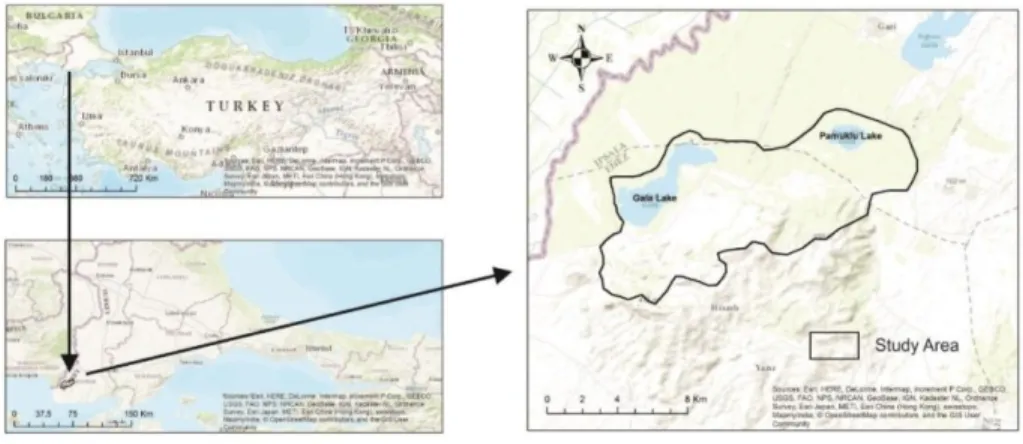 Figure 1. Location Map of The Study Area 