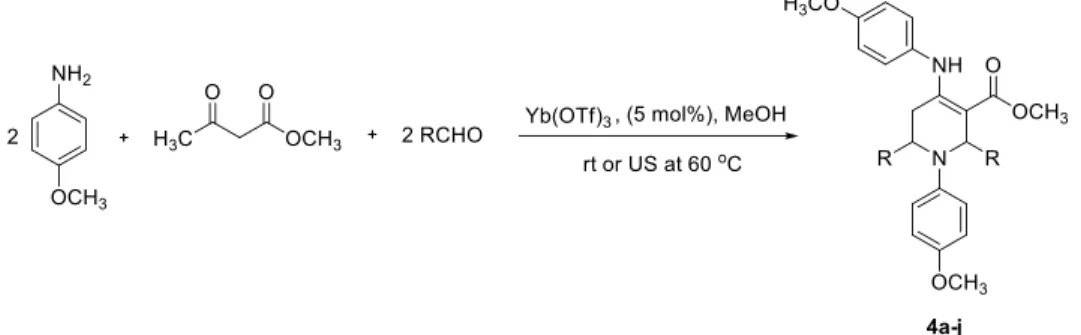 Table 1. Effect of different catalysts, solvents, and conditions on construction of 4a 