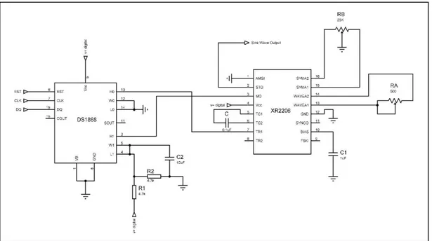 Figure 2.3: Pure tone generator circuit. 