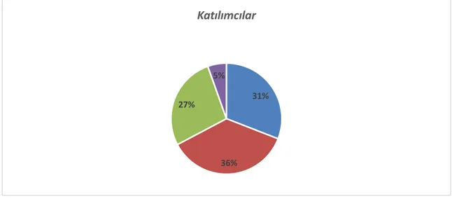 Şekil 3 : Katılımcıların Unvanları 