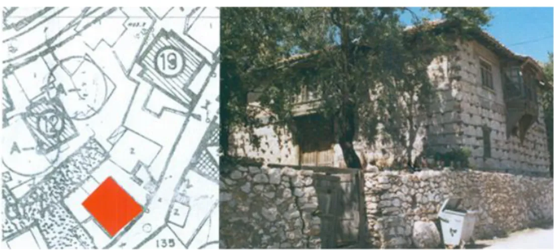 Şekil 3.29 Tescilli yapı örneği (Antalya Valiliği Kültür Envanteri, 2005) 