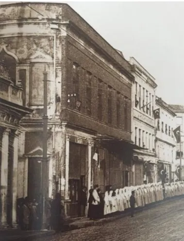 Şekil 4. 3- Taşınmadan önce, Beşiktaş Sinan Paşa Çeşmesi ( Pervititch, 1926)
