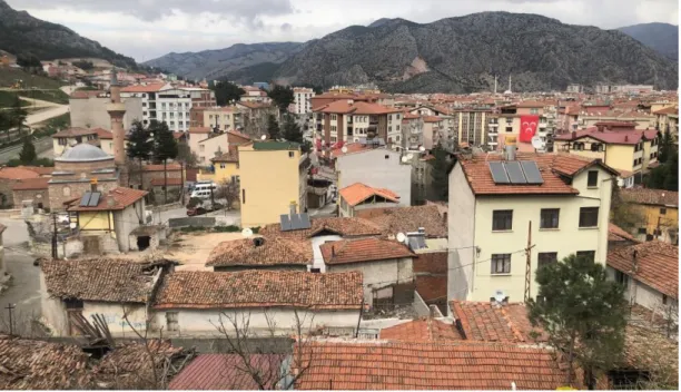 Şekil 8.: Kadir Uysal Evi Yakın Çevresi  (Kol, 2019) 