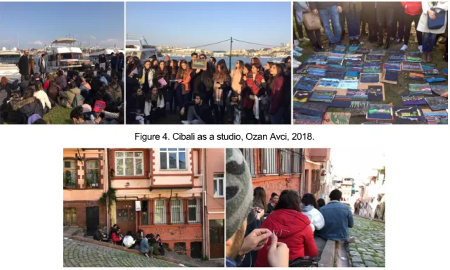 Figure 4. Cibali as a studio, Ozan Avci, 2018. 