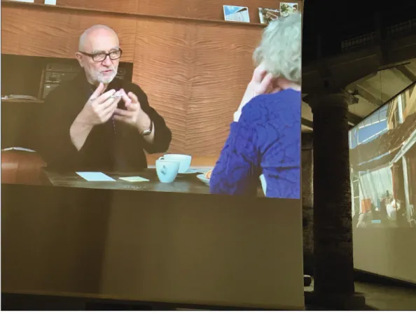 Figure 6: Peter Zumthor featured in ‘Freespace Video’ for the 2018 Venice Biennale.