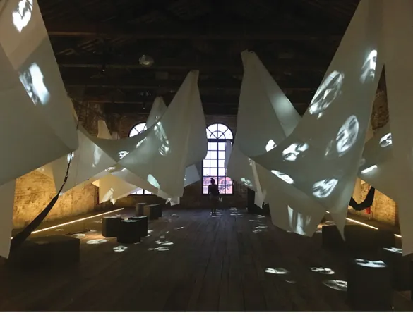 Figure 8: Installation from the Turkish pavilion entitled Vardiya (The Shift) at the 2018 Venice Biennale