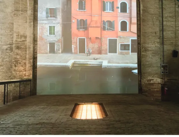 Figure 4: Rozana Montiel Estudio del Arquitectura’s installation Stand Ground at the 2018 Venice Biennale.