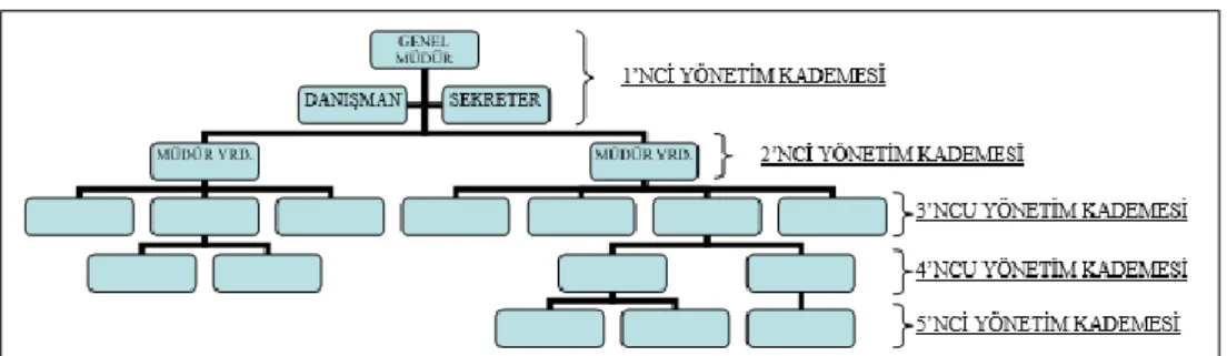 Şekil 1: Örnek Bir Organizasyon Şeması 
