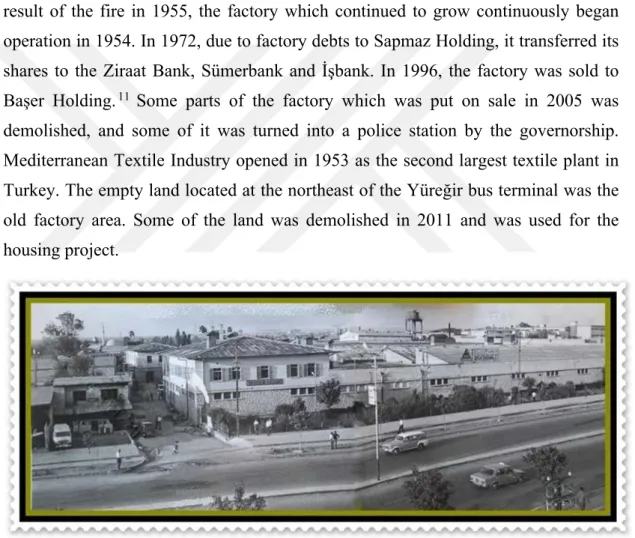 Figure 4. 7: Güney Industry Textile Factory (1960s’, A.N. İşisağ Archive) 