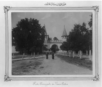 Figür 12 Topkapı Sarayı “Bab-üs Selam Kapısı”, Abdullah Fréres, 1880-1893. 