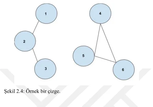 Şekil 2.4: Örnek bir çizge. 