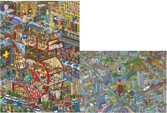 Figure 1.1: The illustration of intricacy within city (Gabriel,2016). 
