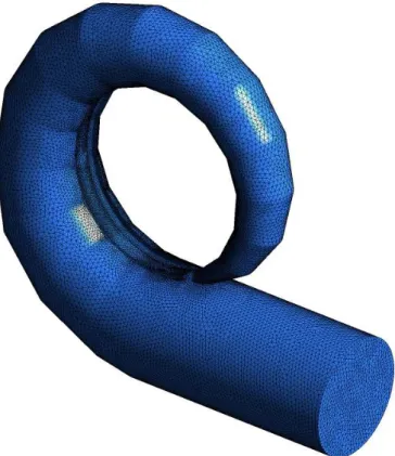 Şekil 4.6. Salyangoz ince çözüm ağı 
