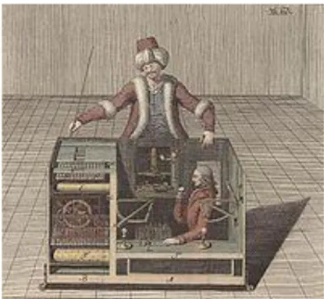 ġekil 2.8 : Mekanik Türk ismi verilen makinanın bir resmi 