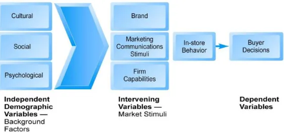 Table 3: General Consumer Behavior Model 