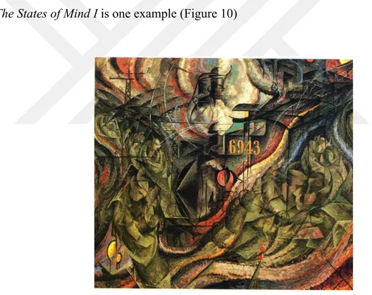 Figure 10. Umberto Boccioni, The States of Mind I: The Farewells, 1911 68
