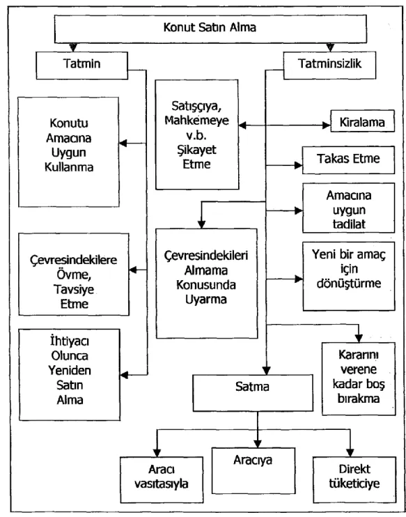Şekil  9: Satın Alma Süreci ve Sonrası 