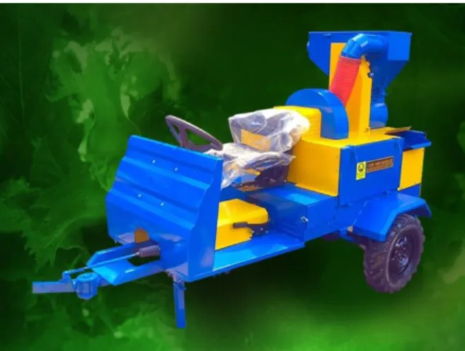 Şekil 4 Çapa motoru veya traktöre bağlanabilen ünite  Figure 4 Hoeing machine or tractor compatible unite 