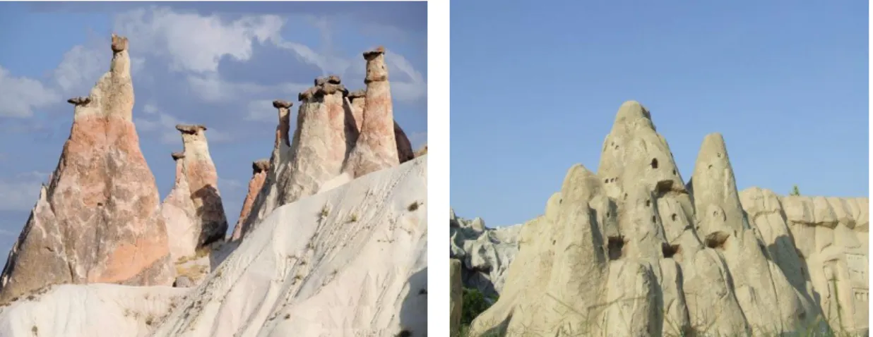 Şekil 12: Peribacaları (Kapadokya). 