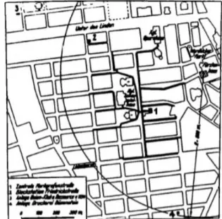 Şekil 1. 1885’te çizilen Berlin’in elektrik dağılım planı (Hughes, 1993) 