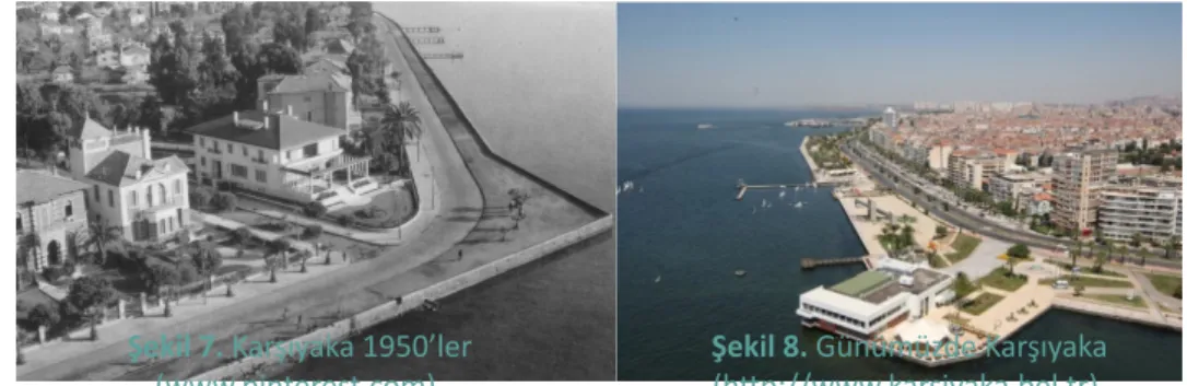 Şekil 7. Karşıyaka 1950’ler  