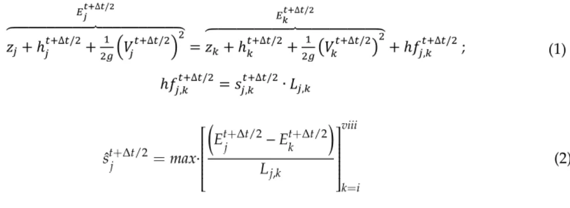 Figure 1 shows computation details of the cell-by-cell processing proposed herein. For a small enough pixel j, as in this figure, the hydrologic characteristics, such as land cover, soil type, land slope, etc., can be regarded as uniform [ 60 ]
