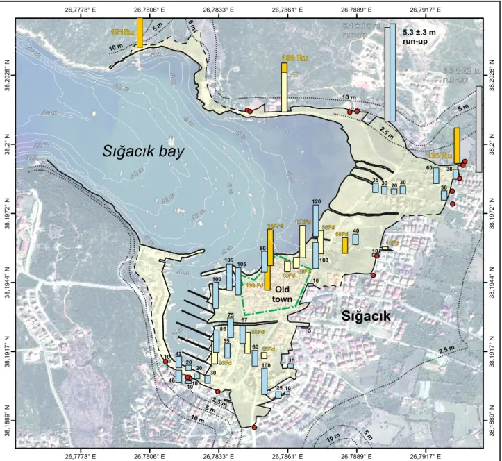 Fig. 9    The Samos earthquake caused a tsunami in the Aegean sea. 
