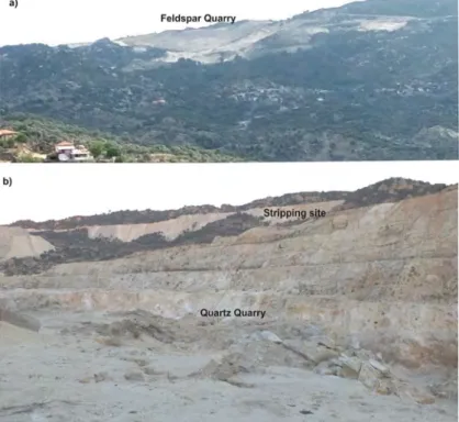 Fig. 11 (a) General view of the lignite quarry that includes 5 –8-m steps. It has deformed all tertiary units west of Yata ğan