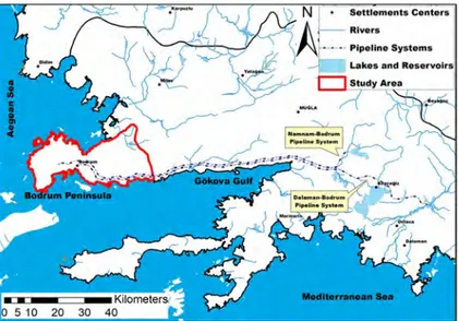 Fig. 8 Water resources need to be developed and available in Bodrum Peninsula I  ~ 1__..