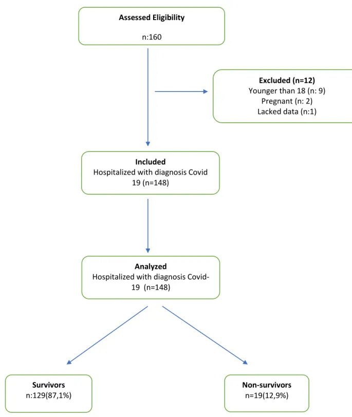 Table 1. Patient flow chart. Flow chart depicting patient flow.  