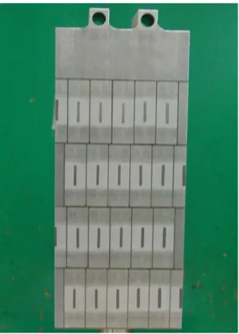 Figure 2.4: Cross section of the cold mass with the details of the 4-layer winding with reinforced conductor.