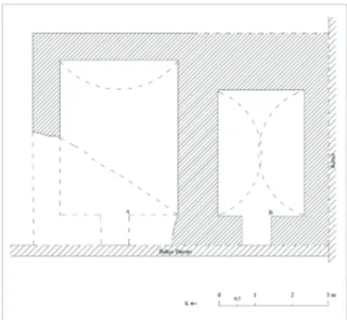 Fig. 20. 7 ve 8 nolu mezarların doğudan tonoz çatıların dış görünüşleri
