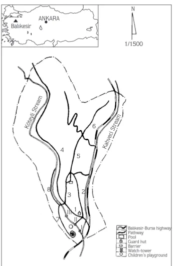 Figure 1. Map of the study area.
