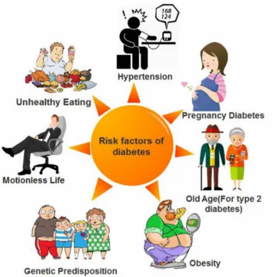 Figure 1 .Risk factors of diabetes