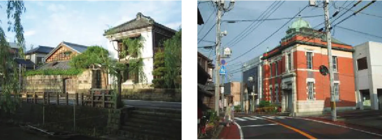 Şekil 9. Japon ve Batı tarzı konut yapıları. 