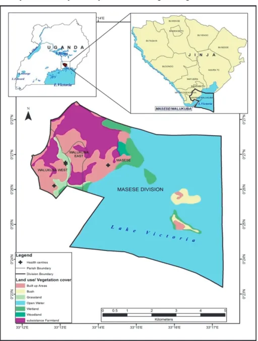 Figure 1. Map of the study area 