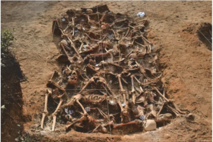 Figür 3. İspanyol İç Savaşı’na ait bir toplu mezar (In pictures: Uncovering Spain's 