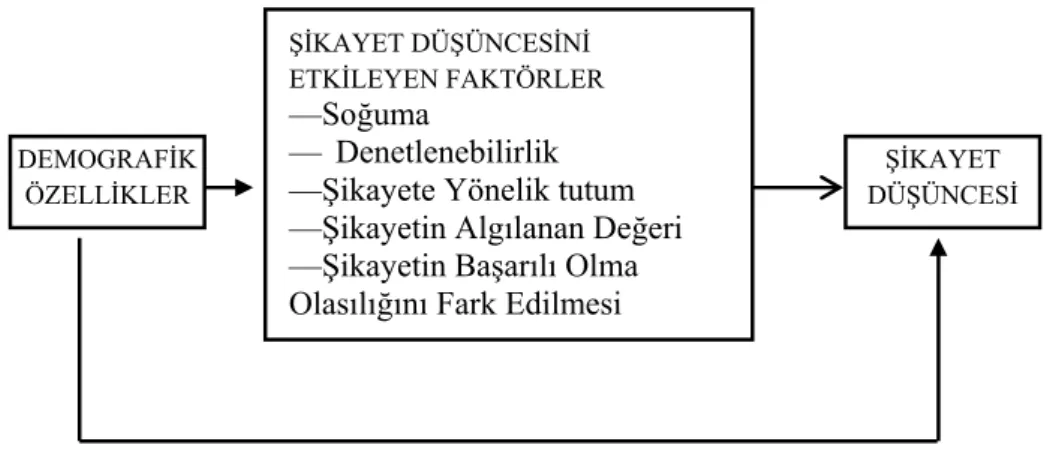 Şekil 1. Araştırma Modeli 