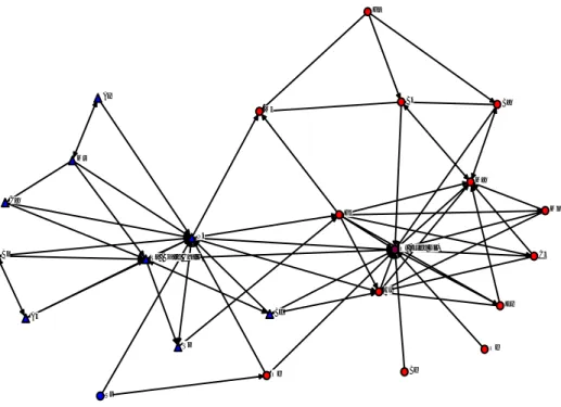 Figure I: Advise Network in Nonprofit Governance 1