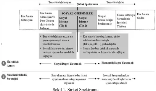 Şekil 1. Şirket Spektrumu  Kaynak: Yıldırım Saatçi, E., Tekaüt Çal B. (2015). 
