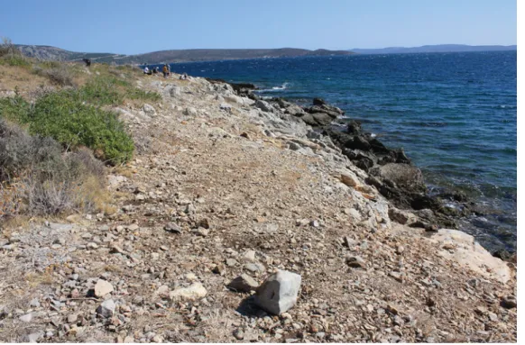 Figure 2. General view of site 35 from the south (photograph by Ç. Çilingiro˘glu).