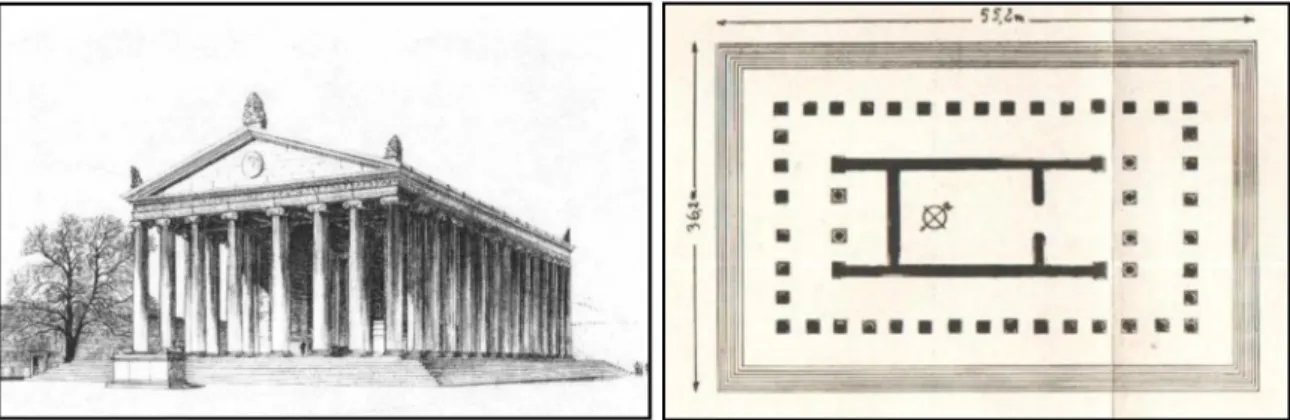 Fig. 1. The Temple of Augustus and Rome, Ankara; Haci Bayram-i Veli Mosque ( Yurttagu¨l, 2008 ).
